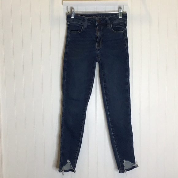 American Eagle Outfitters Denim - American Eagle | 🦅 Hi-Rise Jegging Distressed Size 2 Regular